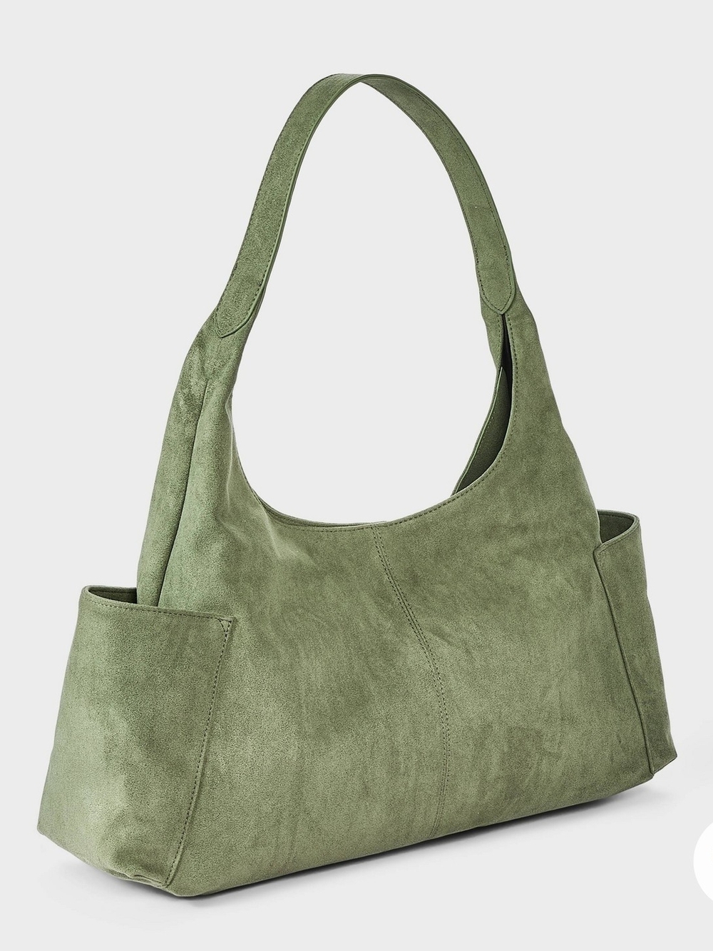 Wild Fable Fake Suede Xl Pocket Shoulder Bag - Picture 2 of 5
